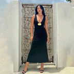 Verona Midi Dress Black