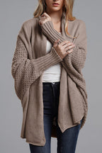 Cozy Cutie Bat-wing Sleeve Sweater Cardigan