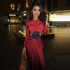 Ross Maxi Dress Red