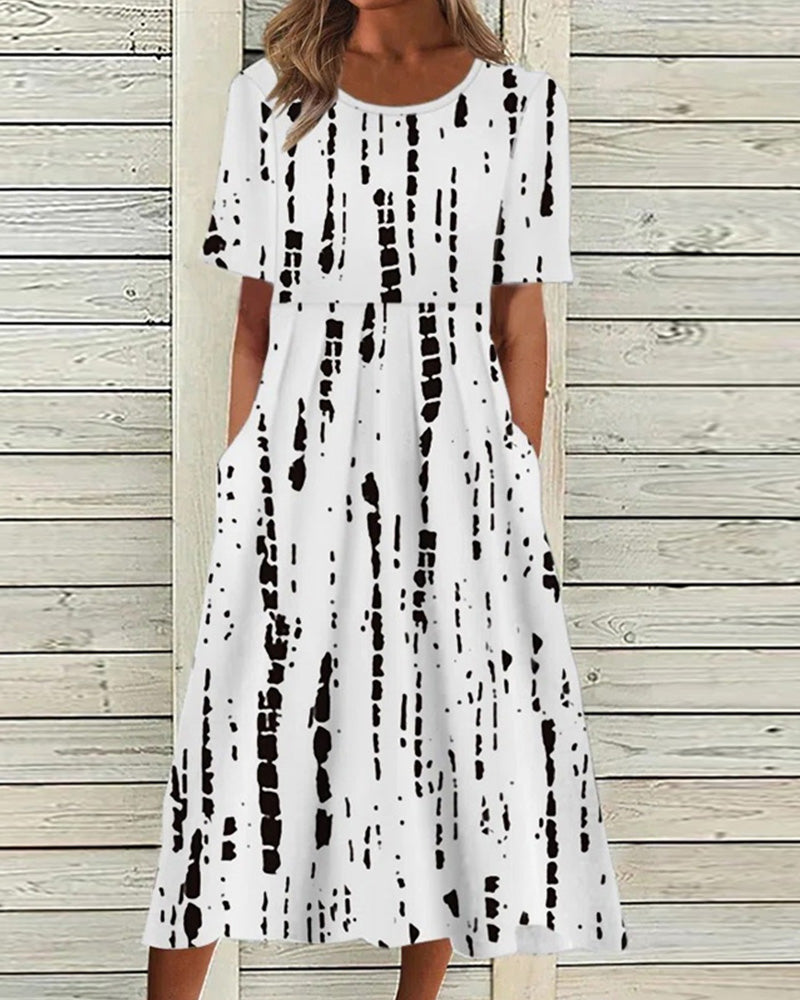 Ilia Exclusive Short Sleeve Dress Premium Wardrobe Essential