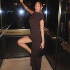 Gema Mini Dress Brown