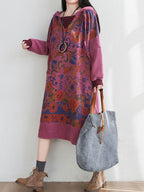 A Heart of Gold Hooded Dress