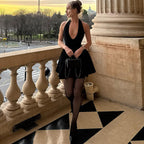 Laos Little Black Dress Black