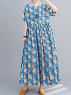 Take A Walk Smock Dress