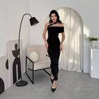 Horres Midi Dress Black