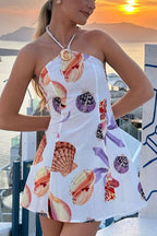 Pamela Aesthetic Mini Dress Seaside Bouquet Boutique Collection