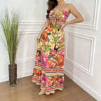 Harper Aesthetic Tropical Maxi Dress Evening Wear Edit
