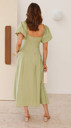Algar Dress Green