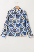 It's Your Time Print Long Sleeve Top