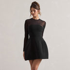 Rhythm Mini Dress Black