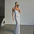 Vinson Maxi Dress Silver