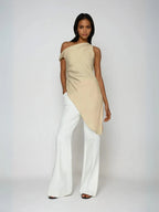 Minimal Grace Asymmetrical Blouse