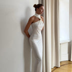 Mennekes Maxi Dress White