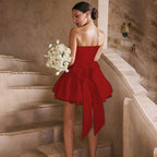 Flirty Flare Dress Red