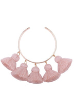 Fringe Chic Metallic Bracelet