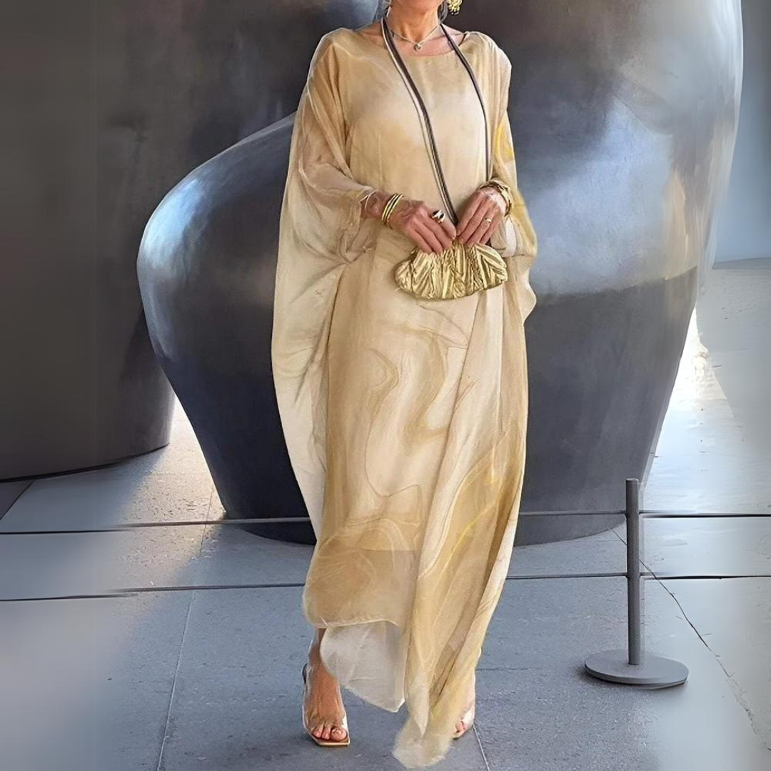 Marcia Exclusive Silk Chiffon Dress Evening Wear Edit