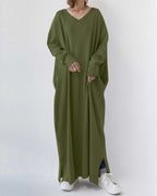 Francisca Exclusive Long Sweater Dress Evening Wear Edit