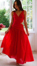 Cherry Dream Dress Red
