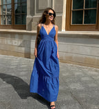 Buckley Maxi Dress Blue