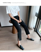 Black Zaira Ankle Jeans