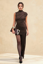 Gema Mini Dress Brown