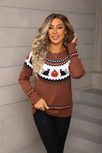 Halloween Knit Sweater