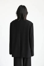 Solid Color Elegant Blazer