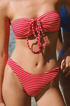 Bold Stripe Bikini Set