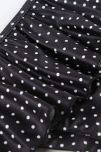 Ruffled Polka Dot Bikini Set