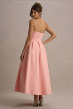 Bandage Strapless Party Dress