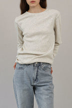 Classic Round Neck Knit Top