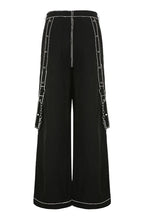 Gothic Wide Leg Cargo Jeans