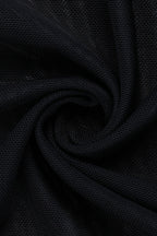 Hooded Mesh Patch Gothic Dress