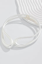 Fashion Alloy Twisted Double Layer Jewelry