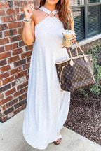 halter maxi dresses