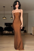 Sexy Spaghetti Strap Slim Bodycon Dress