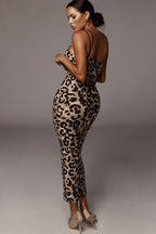 Flirty Midi VNeck Party Dress