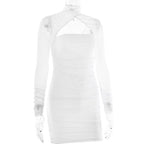 Georgina Short Dress White