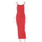 Blair Midi Dress Red