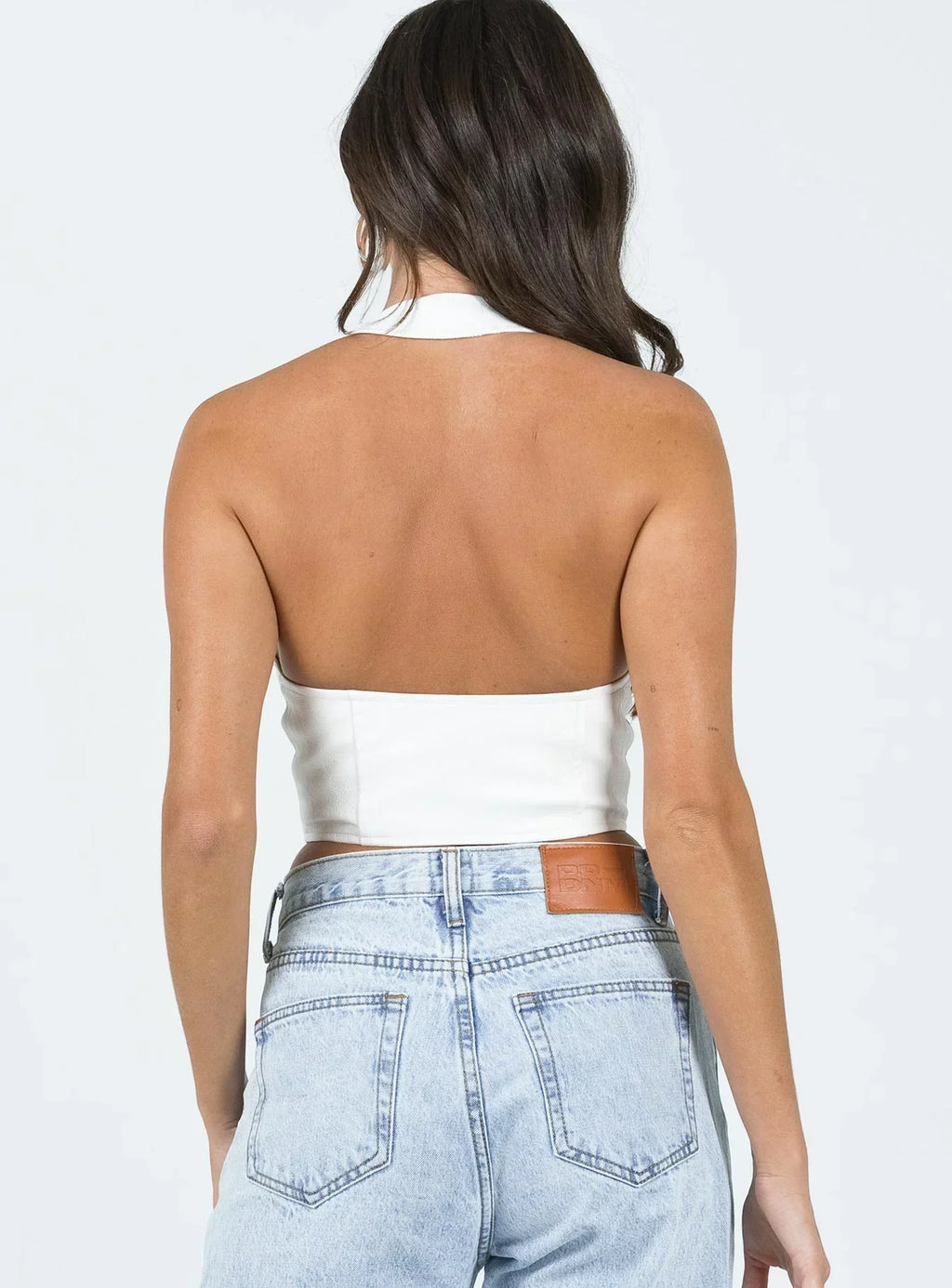 Expose Grommet Crop Top