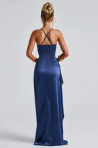 Bodycon Slit Maxi Party Dress
