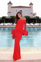 Puff Sleeve Bandage Bodycon Birthday Dress