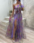 Rocio Chic Long Sleeve Dress Silhouette Collection