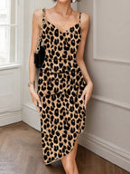 Mara Boutique Leopard Print Bodycon Dress Designer Edit