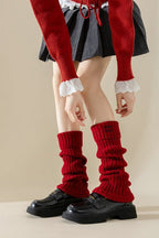 Ribbed Slouchy Leg Warmers