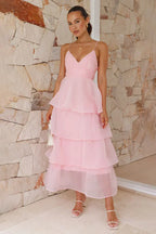 Shayla Maxi Dress - Pink