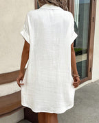 Laura Elevated Shirt Dress for Women Occasion Wear