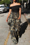 Casual Camo Multi-Pocket Cargo Pant