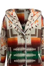 Pocket Printed Longline Coat
