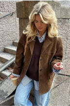 Retro Suede Loose Jacket